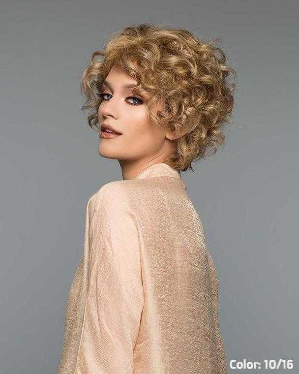 114 Sunny II H/T Mono Top, Hand-Tied Short Human Hair Wig by WIGPRO - Image 2