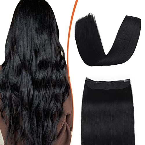 22 Inch Ombre Human Hair Wire Halo Hair Extension - Image 8
