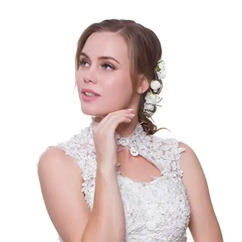 Aesthetic Rattan Flower Vine Crown Tiara Hair Accessory - Image 25