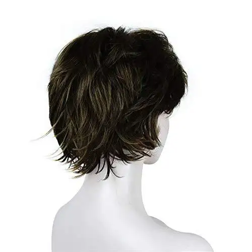 Angie Short Layered Synthetic Wig - Image 25