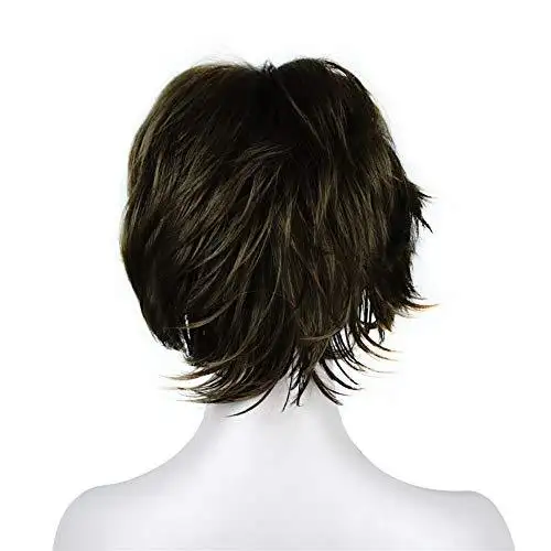Angie Short Layered Synthetic Wig - Image 26