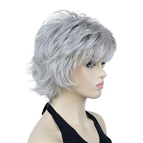 Angie Short Layered Synthetic Wig - Image 56