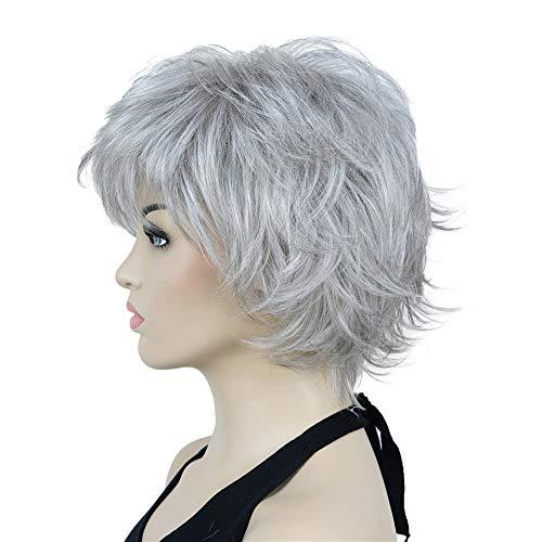 Angie Short Layered Synthetic Wig - Image 58