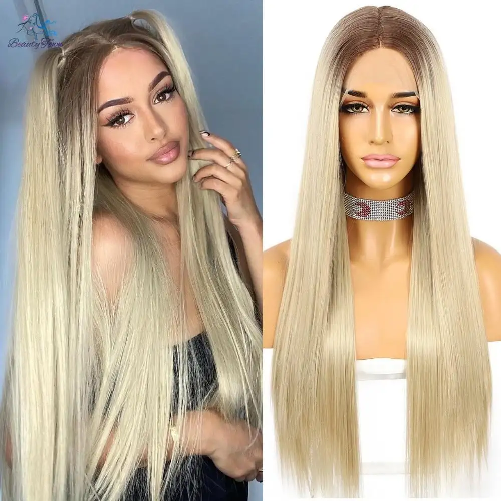 Ariella Straight Long Heat Resistant Wig