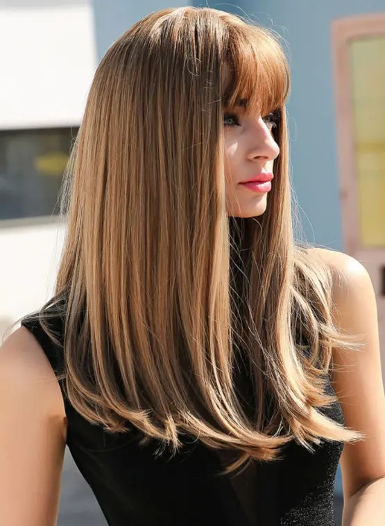 Azriel 22 inch Long Heat Resistant Hair Wig