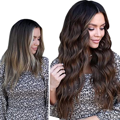 Balayage Nano Ring Human Hair Extensions - Image 132