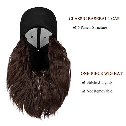 Baseball Cap Hair with 14 Inch Wavy Hair - Image 7