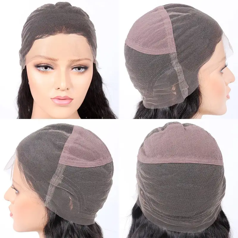 Cassidy Straight Medium Long Human Hair Full Lace Remy Hair Wig - Image 5