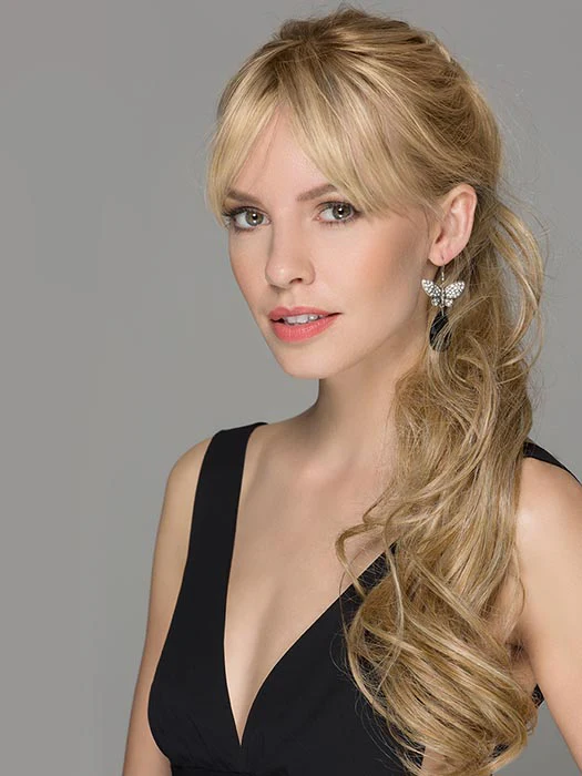 Champagne | Power Pieces | Heat Friendly Synthetic Hairpiece