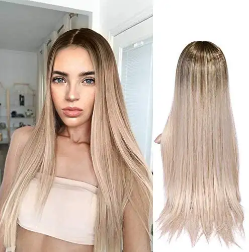 Chasity Long Straight Synthetic Wig