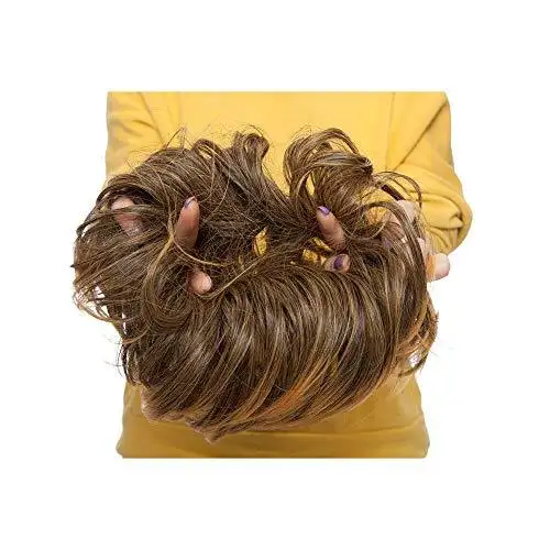 Classic Messy Hair Bun Hairpiece - Image 9