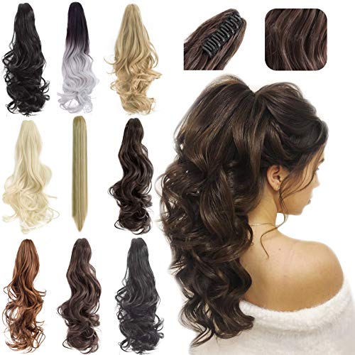 Clip in Hairpiece Ponytail Extension Claw - Image 25