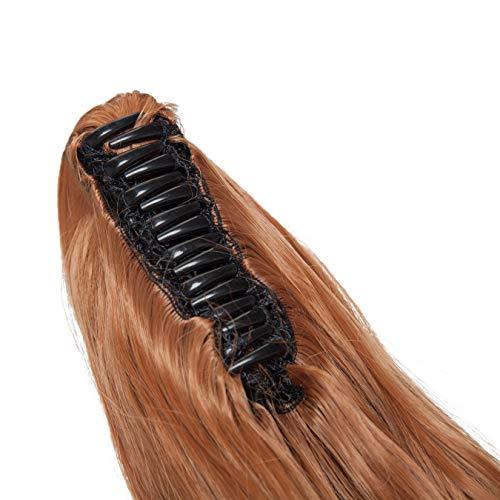 Clip in Jaw Ponytail Hairpiece Hair Extension - Image 76