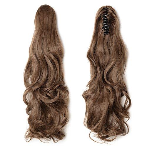 Clip in Jaw Ponytail Hairpiece Hair Extension - Image 81