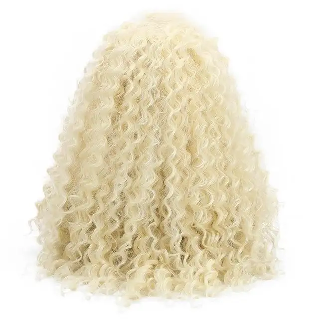 Curly Bohemian Natural Part 24'' Long Synthetic 15*4.5 Swiss Lace Front Wig - Image 11