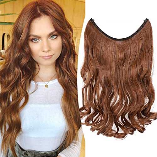 Curly Synthetic Invisible Wire Hair Extensions - Image 11