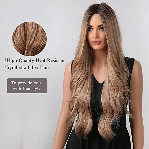 Long Blonde Wig Heat Resistant Fibre 24" - Image 34