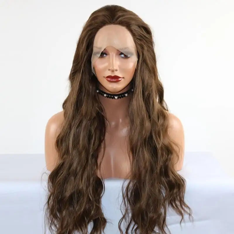 Extra Long Heat Friendly Wig with Wavy Ends