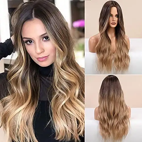 Extra Wavy Long 24 Inches Heat Friendly Wig