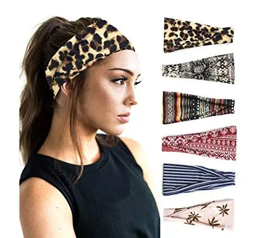 Fashion Print Hair Bands Set