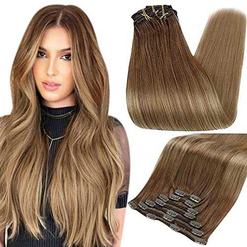 Real Human Hair Extension Clip Ins 120 Grams 7 Pcs - Image 101