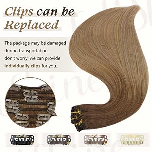 Real Human Hair Extension Clip Ins 120 Grams 7 Pcs - Image 105