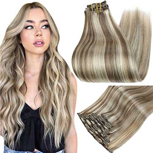 Real Human Hair Extension Clip Ins 120 Grams 7 Pcs - Image 110