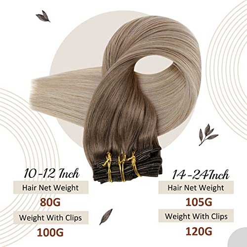 Real Human Hair Extension Clip Ins 120 Grams 7 Pcs - Image 120