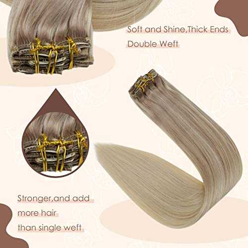 Real Human Hair Extension Clip Ins 120 Grams 7 Pcs - Image 13