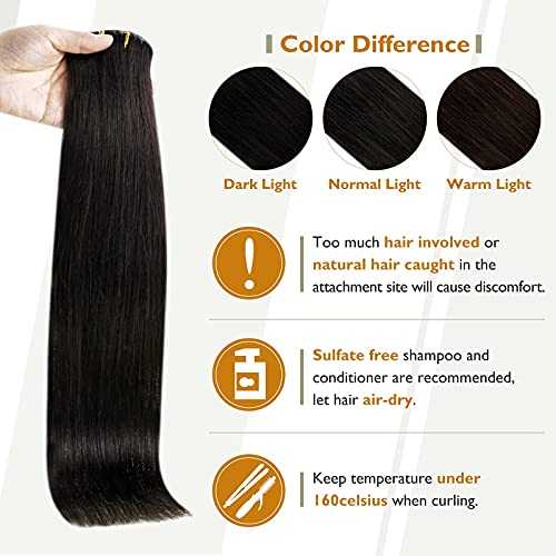 Real Human Hair Extension Clip Ins 120 Grams 7 Pcs - Image 137