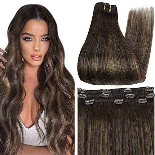Real Human Hair Extension Clip Ins 120 Grams 7 Pcs - Image 155