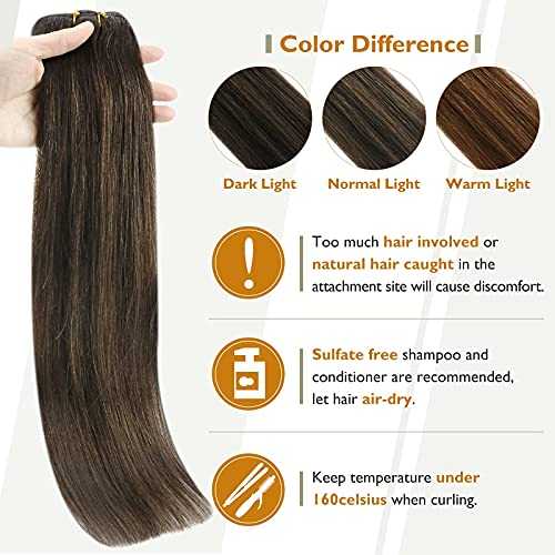 Real Human Hair Extension Clip Ins 120 Grams 7 Pcs - Image 158