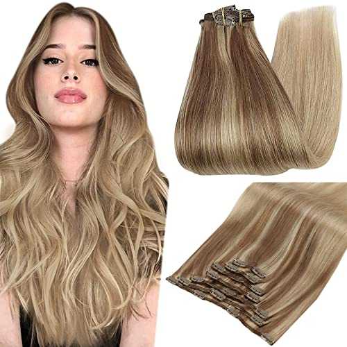 Real Human Hair Extension Clip Ins 120 Grams 7 Pcs - Image 20