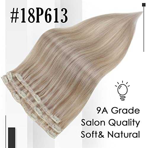 Real Human Hair Extension Clip Ins 120 Grams 7 Pcs - Image 3