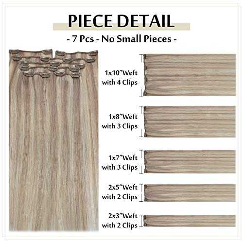Real Human Hair Extension Clip Ins 120 Grams 7 Pcs - Image 30