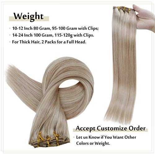Real Human Hair Extension Clip Ins 120 Grams 7 Pcs - Image 31