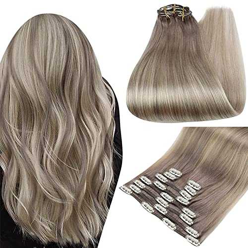 Real Human Hair Extension Clip Ins 120 Grams 7 Pcs - Image 36