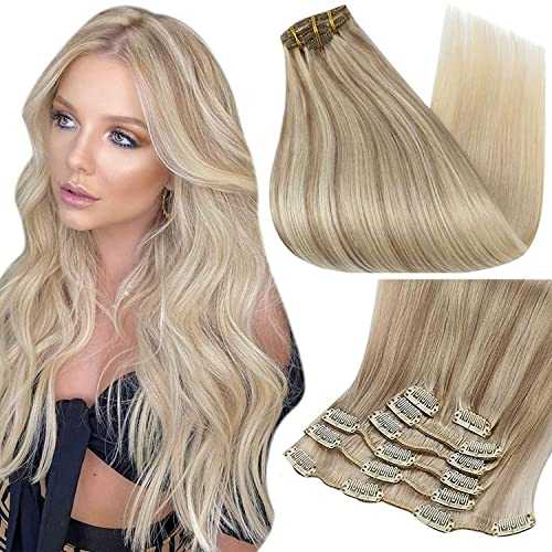 Real Human Hair Extension Clip Ins 120 Grams 7 Pcs - Image 45