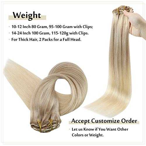 Real Human Hair Extension Clip Ins 120 Grams 7 Pcs - Image 48