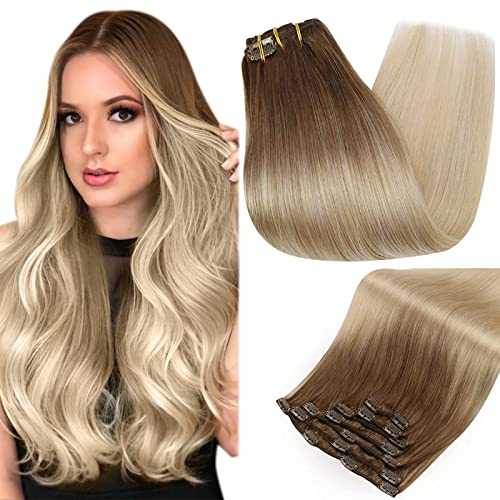 Real Human Hair Extension Clip Ins 120 Grams 7 Pcs - Image 64