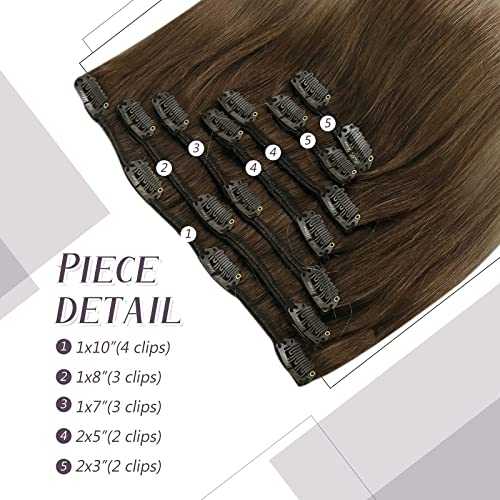 Real Human Hair Extension Clip Ins 120 Grams 7 Pcs - Image 67