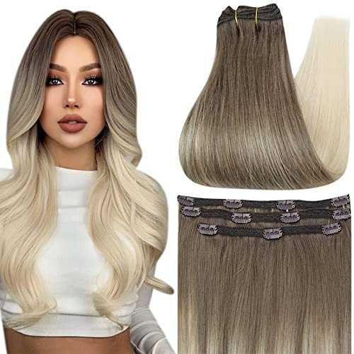 Real Human Hair Extension Clip Ins 120 Grams 7 Pcs - Image 92
