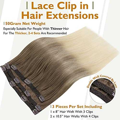 Real Human Hair Extension Clip Ins 120 Grams 7 Pcs - Image 93
