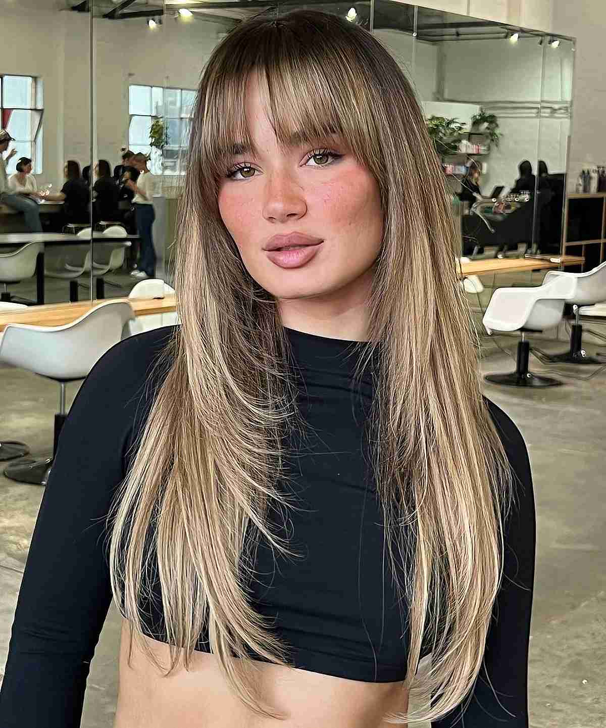 Gigi Human Hair Wig with Bangs