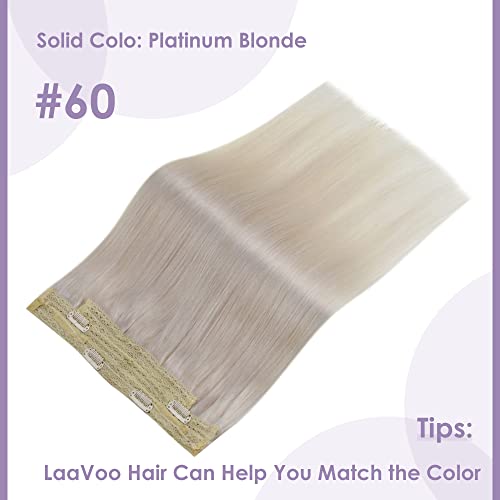 Halo Wire Hair Extensions Human Hair - Image 29