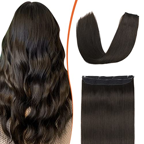 Halo Wire Human Hair Extensions - Image 15