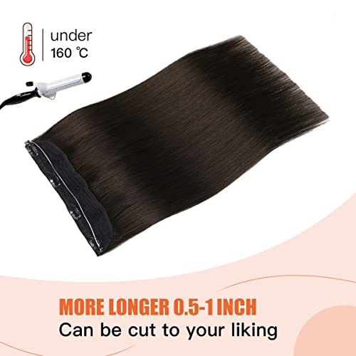 Halo Wire Human Hair Extensions - Image 20