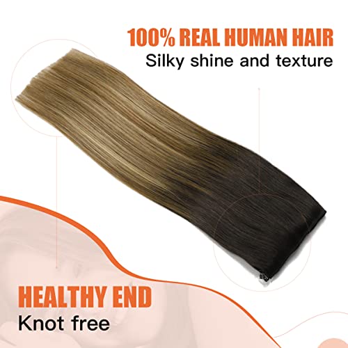 Halo Wire Human Hair Extensions - Image 31