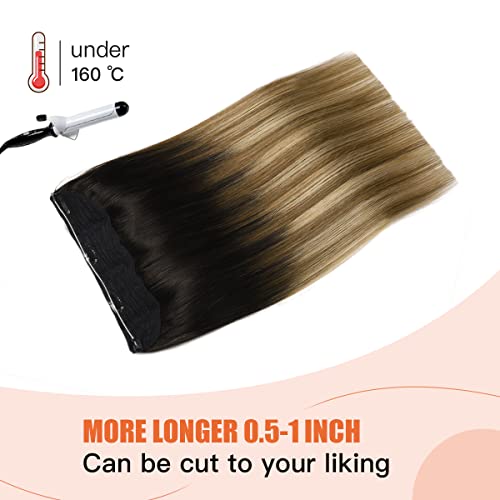 Halo Wire Human Hair Extensions - Image 34