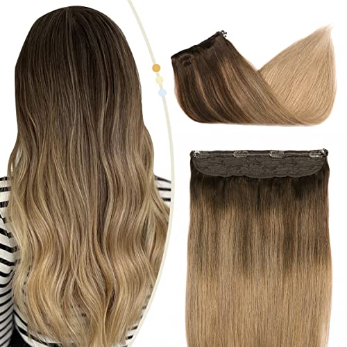 Halo Wire Human Hair Extensions - Image 35